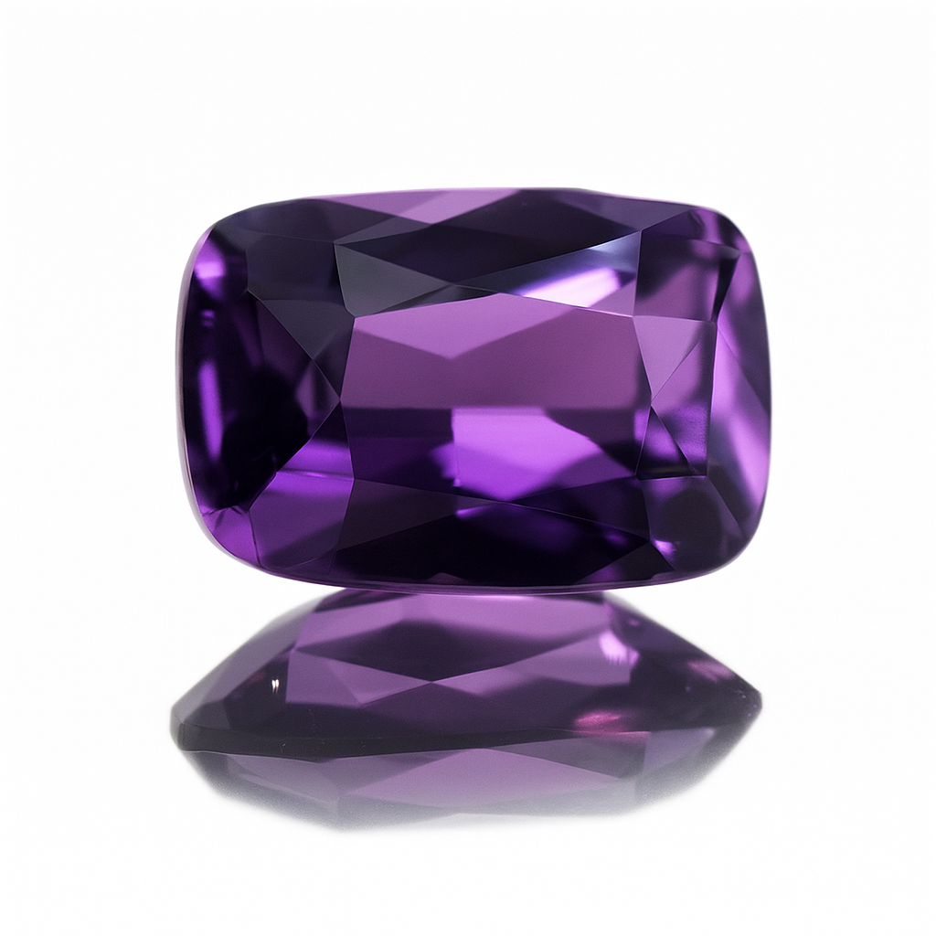 Natural purple sapphire