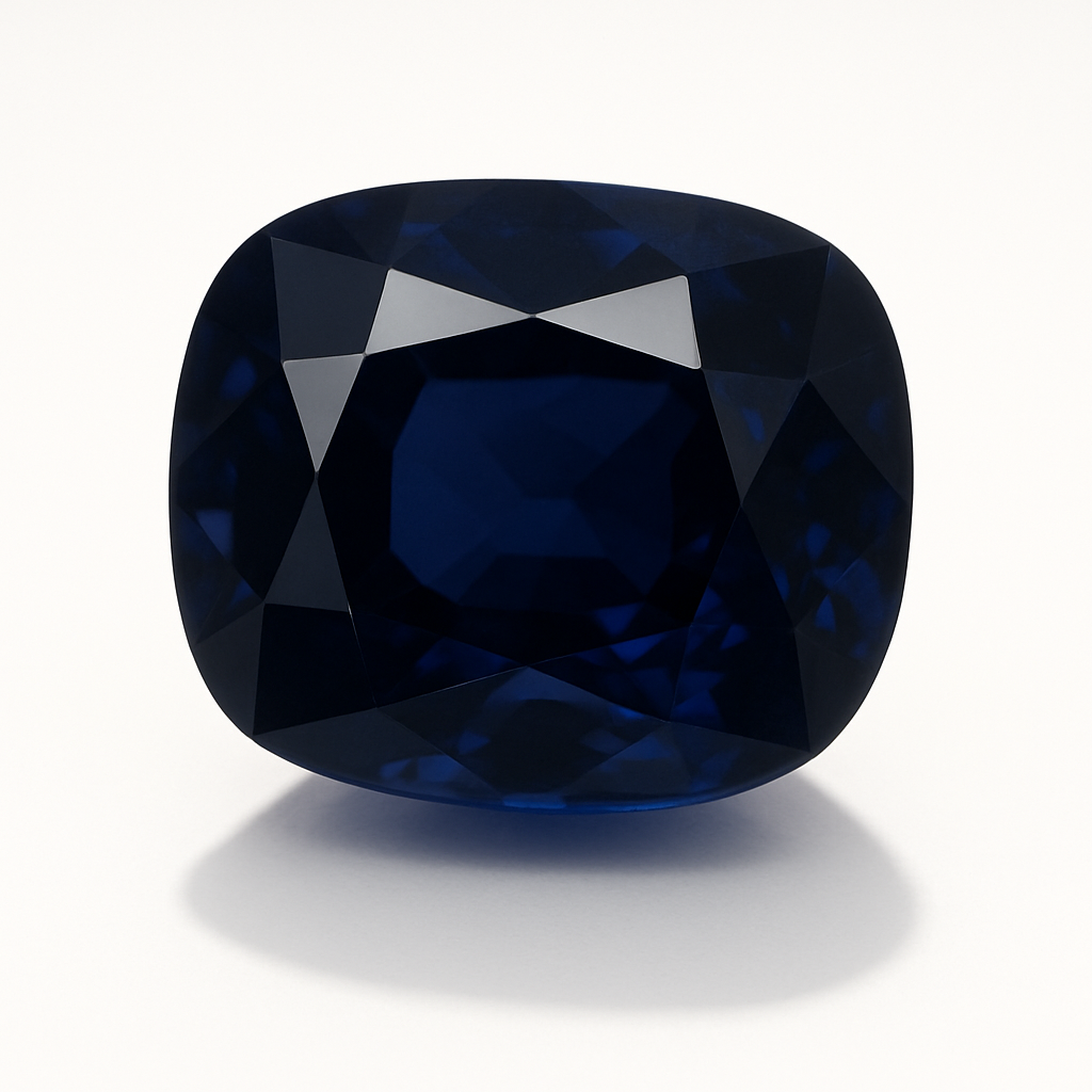 Natural cobalt blue spinel